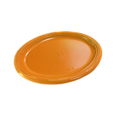 BANDEJA OVALDA NARANJA X 3